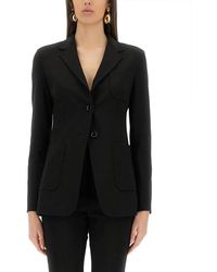 Max Mara - Crepe Blazer - Lyst