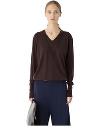 MEIMEIJ - M6Fz10391 Port Royal V-Neck Knit - Lyst