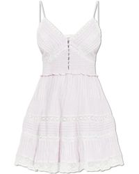LoveShackFancy - Kleedjes ,Roze ,Katoen Krista Dress - Lyst