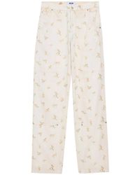 MSGM - Straight Jeans - Lyst