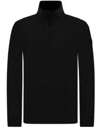 Peuterey - Schwarzer Half Zip Sweater Dory - Lyst