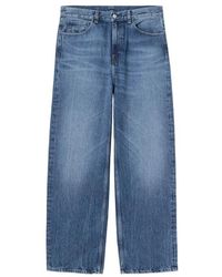 Carhartt - Jeans ,Blauw ,Katoen Payson Pant - Lyst