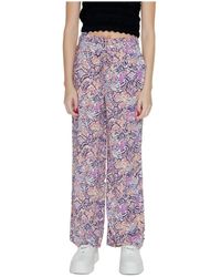 ONLY - Palazzo wide leg pants - Lyst