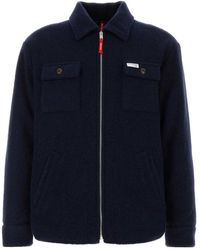 Fay - Jassen ,Blauw ,Over Shirt-Jacket Archive Imbottita - Lyst