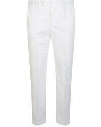 PT Torino - Broeken ,Wit ,Katoen Master Pant - Lyst