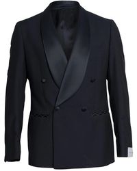 Luigi Bianchi - Double-Breasted Tuxedo Jacket - Lyst