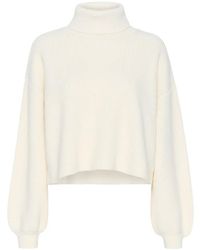 Gestuz - Kurzer Pullover Mit Puffärmeln - Lyst