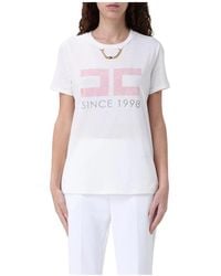 Elisabetta Franchi - T-Shirts - Lyst