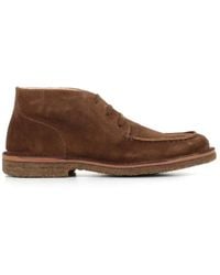 Astorflex - Khaki wildlederstiefel mit sichtbaren nähten - Lyst