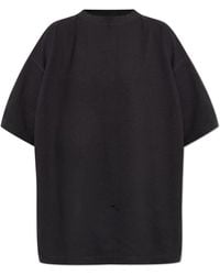 Balenciaga - T-Shirt Met Een Vintage Effect - Lyst