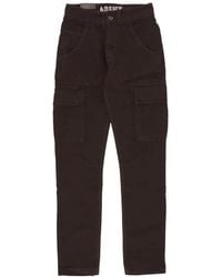 Alpha Industries - Broeken ,Bruin ,Katoen Bruine Cargo Lange Broek Mannen - Lyst