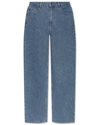 ROTATE BIRGER CHRISTENSEN - Jeans > loose-fit jeans - Lyst
