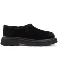 UGG - Schoenen ,Zwart ,Suède Tasman Lug Slipper - Lyst