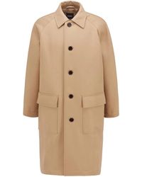 HUGO - Single-Breasted Coats - Lyst