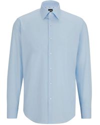 BOSS - Business hemd - klar blau - Lyst