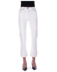 Semicouture - Cropped Jeans - Lyst
