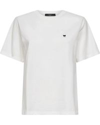Weekend by Maxmara - Tops ,Wit ,Katoen Max Mara Weekend T-Shirts En Polo's Wit - Lyst