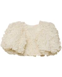 byTiMo - Overhemden ,Wit ,Organza Elegant Organza Top - Lyst
