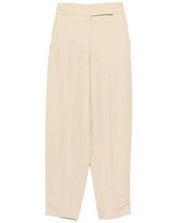 JOSEPH - Broeken ,Leer Wijde Broek - Lyst