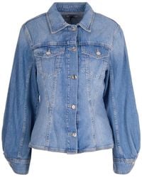 Liu Jo - Jassen ,Blauw ,Denim Denim Jacket - Lyst