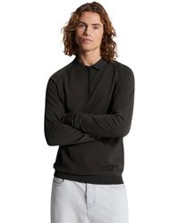 Cast Iron - Lange Mouw Polo - Lyst