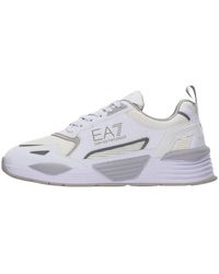 EA7 - Schoenen ,Wit ,Low Top Sneakers - Lyst
