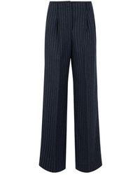 Slowear - Plissé Wijde Broek - Lyst