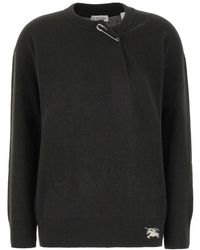 Burberry - Stilvolle strickkollektion - Lyst