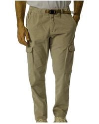 White Sand - Slim-Fit Trousers - Lyst