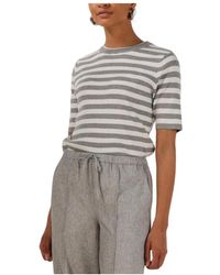 Object - Truien & Vesten ,Grijs ,Objester S/S New Knit Pullover - Lyst