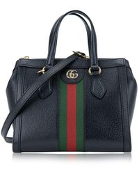 Gucci - Ledertasche Mit &#39;Gg&#39;-Logo - Lyst