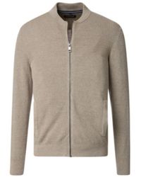 CASA MODA - Herren Beiger Cardigan Klassischer Stil - Lyst