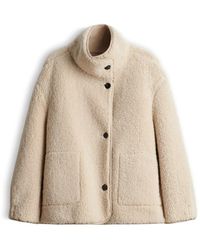 Opus - Imitatie Shearling Jas - Lyst