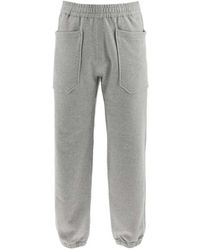 Zegna - Baumwoll-sweatpants mit elastischem bund - Lyst