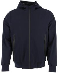 Rrd - Blauwe Winter Thermo Hood Jas - Lyst