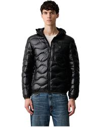 Blauer - Jassen ,Zwart ,Wave Donsjack - Lyst