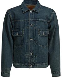 Levi's - Jassen ,Blauw ,Denim Klassieke Denim Trucker Jas - Lyst