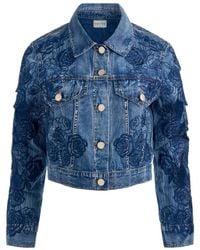 Alice + Olivia - Denim Jackets - Lyst
