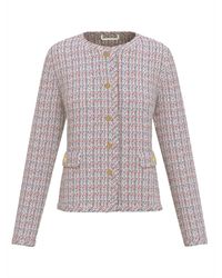 Marella - Jassen ,Blauw ,Tweed Tweed Jassen - Lyst