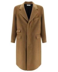 Saint Laurent - Single-Breasted Coats - Lyst