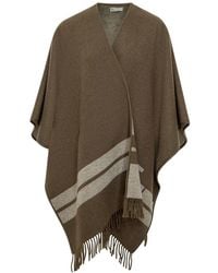 Tory Burch - Gestreept Cape - Lyst
