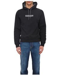 Napapijri - Sweatshirt Nero - Lyst