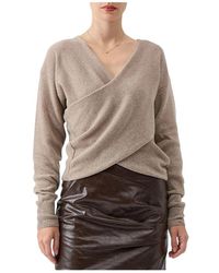 FEDERICA TOSI - V-Neck Knitwear - Lyst