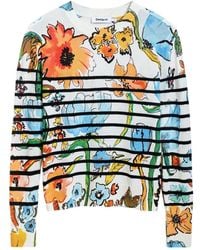 Desigual - Round-Neck Knitwear - Lyst