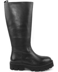 Blauer - Schoenen ,Zwart ,Hoge Laarzen - Lyst