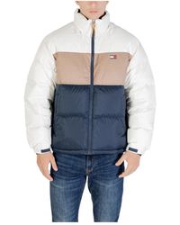 Tommy Hilfiger - Kleur-Blok Pufferjas - Lyst