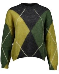 Nenette - 42Bb Ronde Hals Gebreide Trui - Lyst