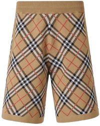 Burberry - Neutrals Shorts - Lyst