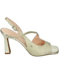 Floris Van Bommel - Goldene Sling-Back Sandale Tami 02.07 - Lyst