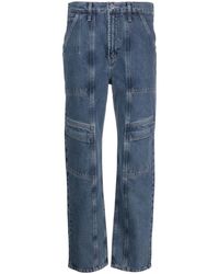 Agolde - Jeans ,Blauw ,Katoen Blauwe Cooper Cargo Jeans - Lyst